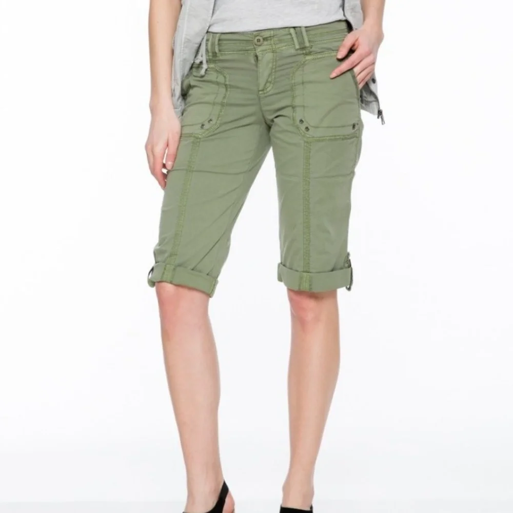 Marrakech Anna convertible capris / moss Nwt